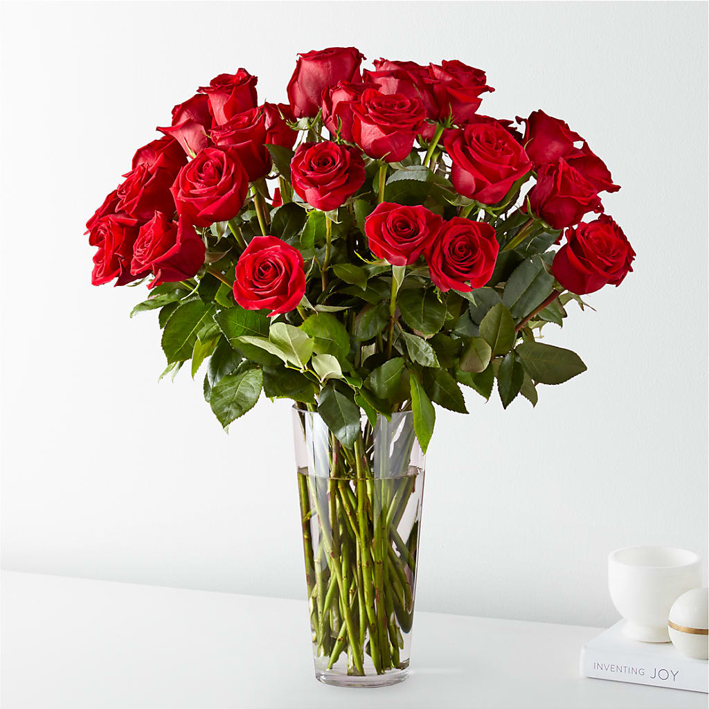 Long Stem Red Rose Bouquet – 175 MERCANTILE FLORAL & GIFT, Lake City IA
