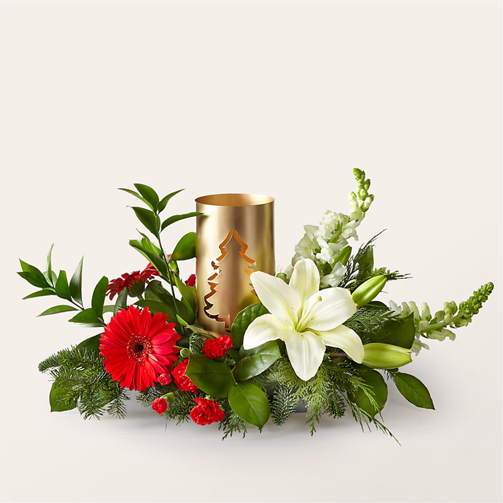 Mingle & Jingle Centerpiece – 175 MERCANTILE FLORAL & GIFT, Lake City IA
