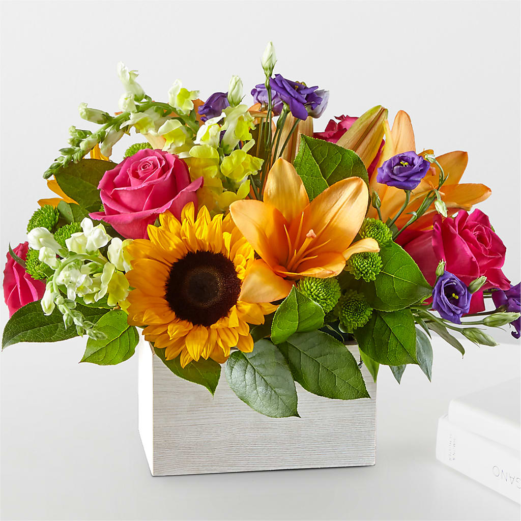 Best Day Box Bouquet – 175 MERCANTILE FLORAL & GIFT, Lake City IA