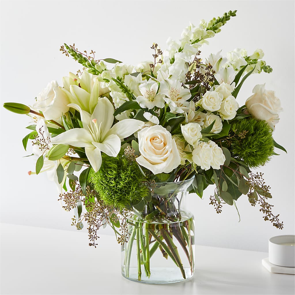 Fresh Linen Bouquet – 175 MERCANTILE FLORAL & GIFT, Lake City IA