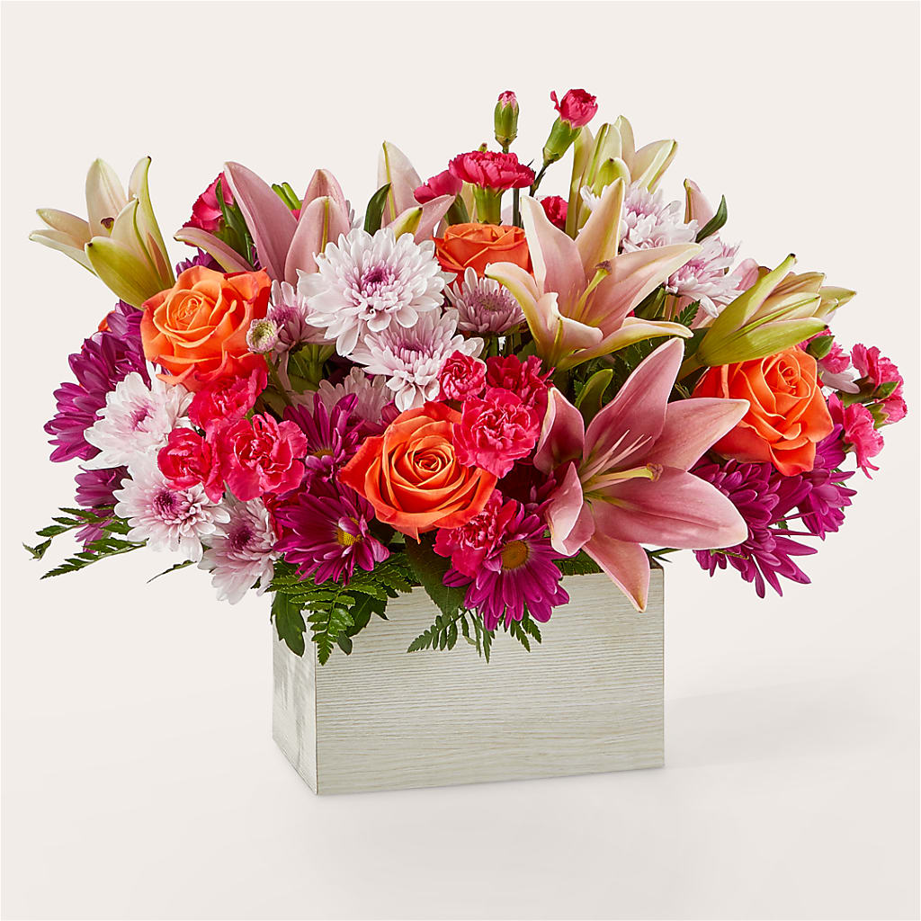Light of My Life Box Bouquet – 175 MERCANTILE FLORAL & GIFT, Lake City IA