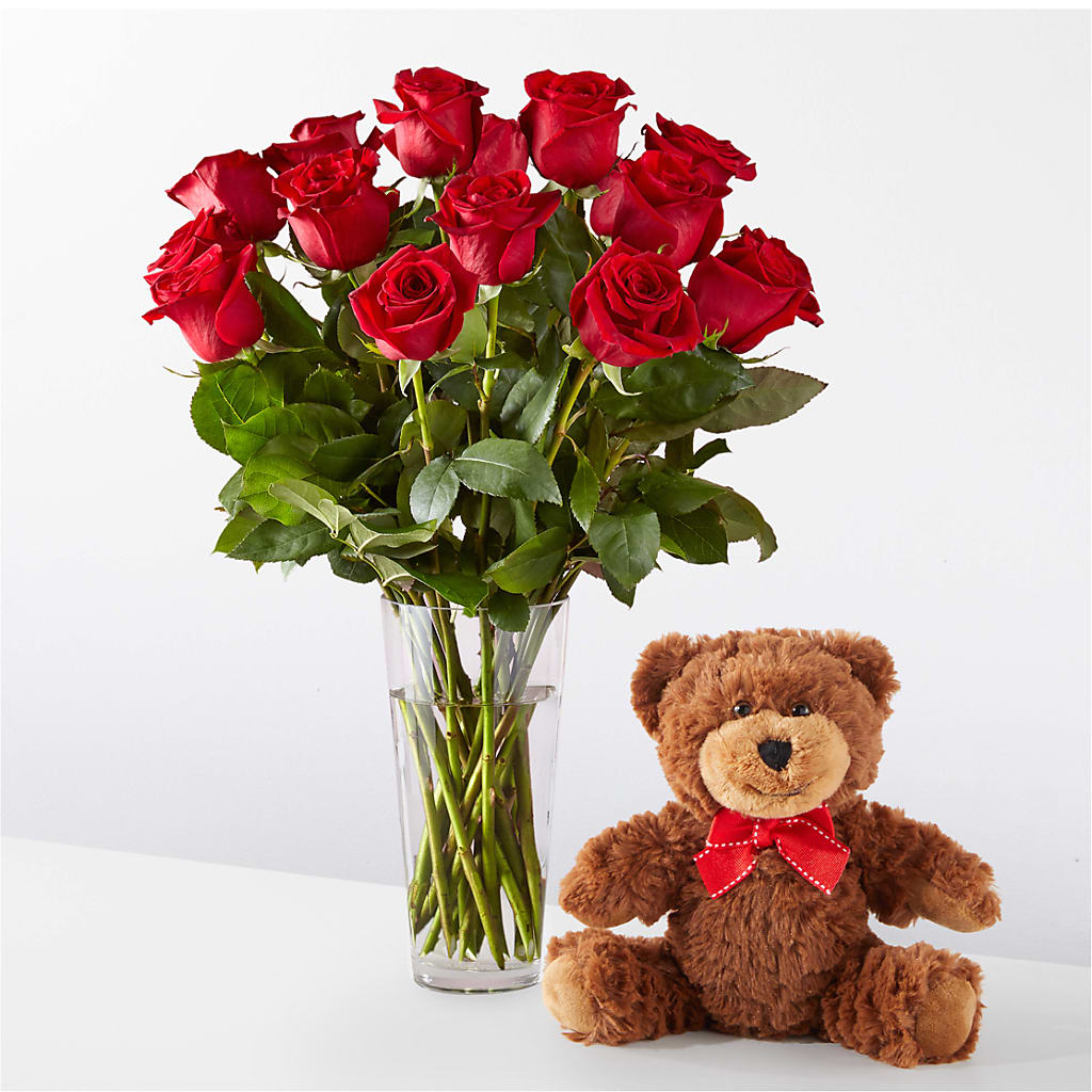 Romantic Long Stem Red Rose Bouquet Bundles – 175 MERCANTILE FLORAL & GIFT, Lake City IA