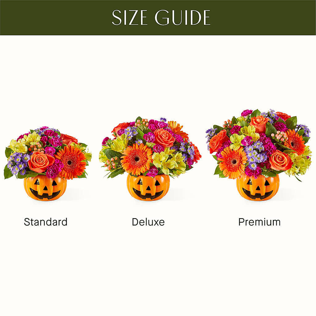 Tricks & Treats Pumpkin – 175 MERCANTILE FLORAL & GIFT, Lake City IA