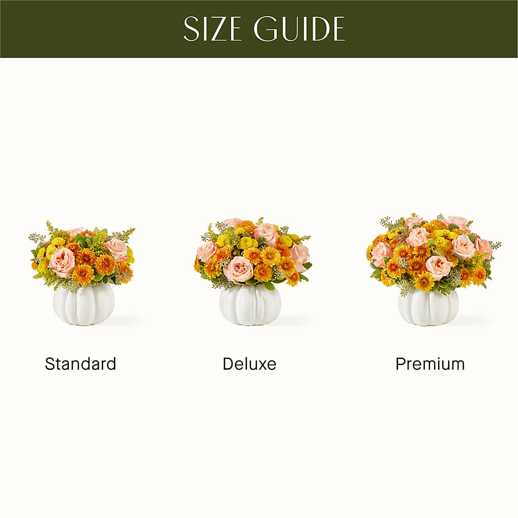 Peachy Pumpkin – 175 MERCANTILE FLORAL & GIFT, Lake City IA