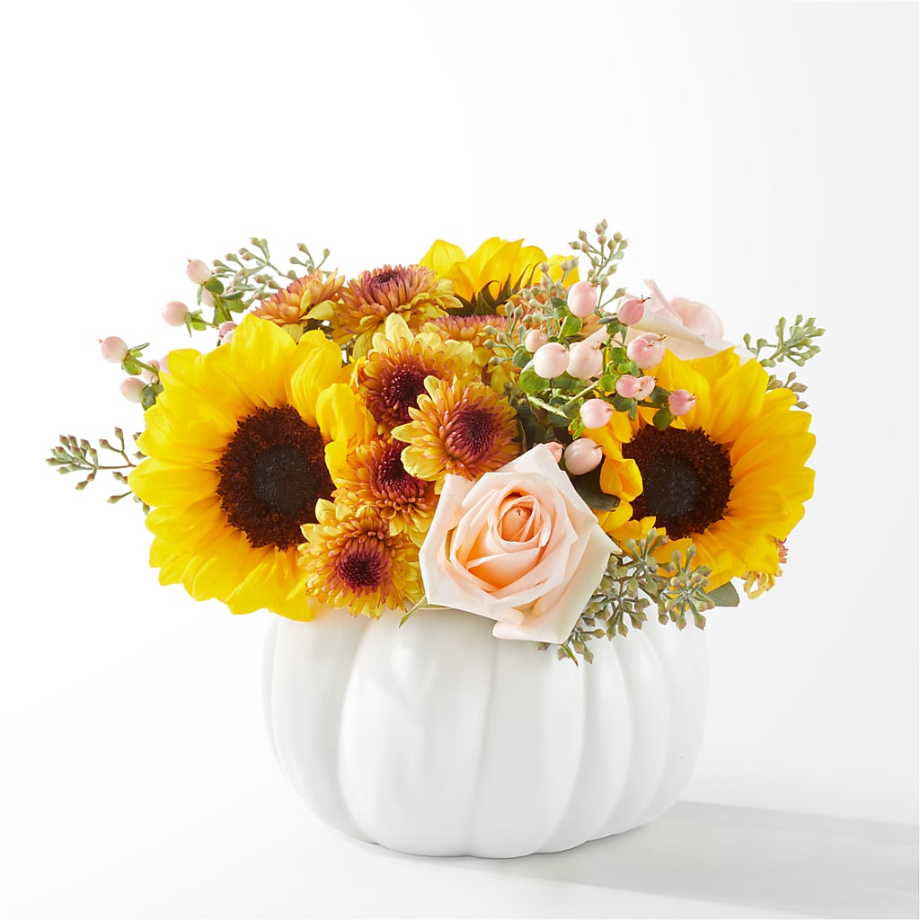 Pumpkin to Talk About Bouquet – 175 MERCANTILE FLORAL & GIFT, Lake City IA
