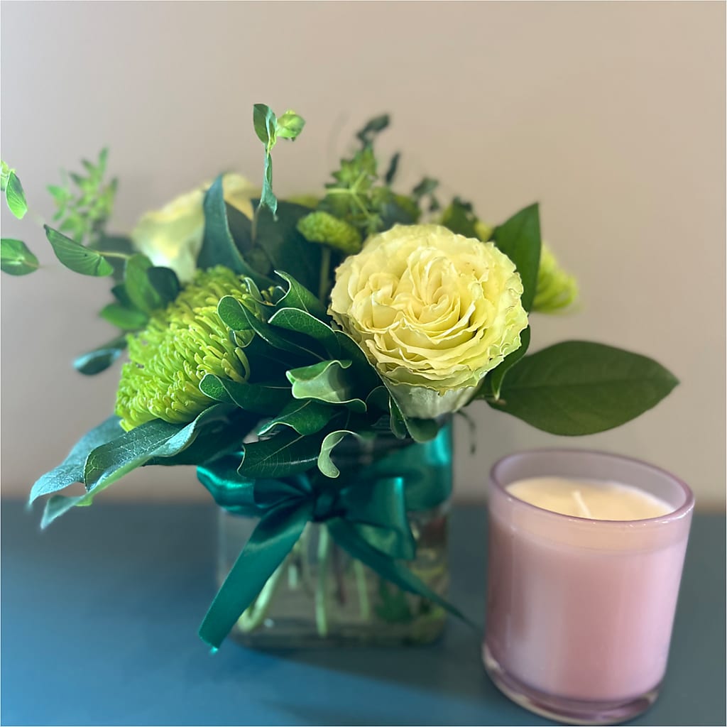 Emerald Forest Bouquet – 175 MERCANTILE FLORAL & GIFT, Lake City IA