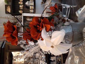 Red Foam Flowers