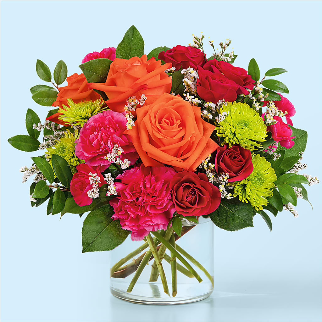 Colorful Carnival Bouquet – 175 MERCANTILE FLORAL & GIFT, Lake City IA