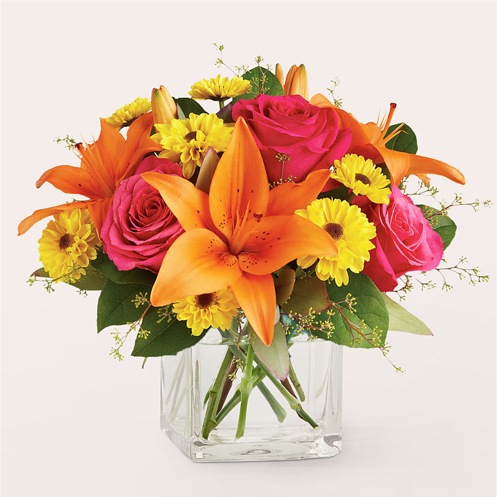 Neon Lights Bouquet – 175 MERCANTILE FLORAL & GIFT, Lake City IA