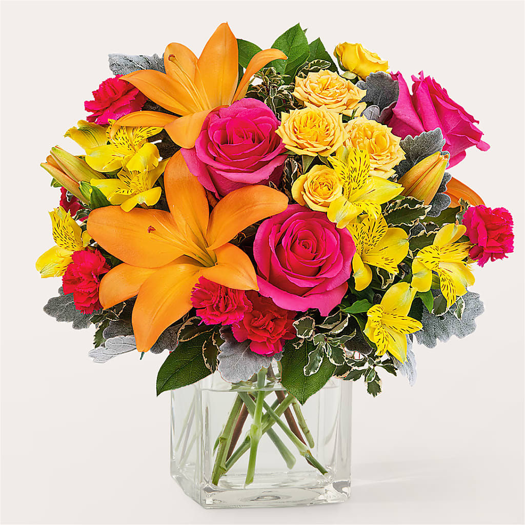 To the Tropics Bouquet – 175 MERCANTILE FLORAL & GIFT, Lake City IA