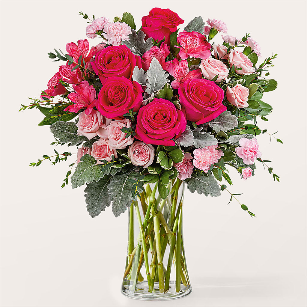 Tickled Pink Bouquet – 175 MERCANTILE FLORAL & GIFT, Lake City IA