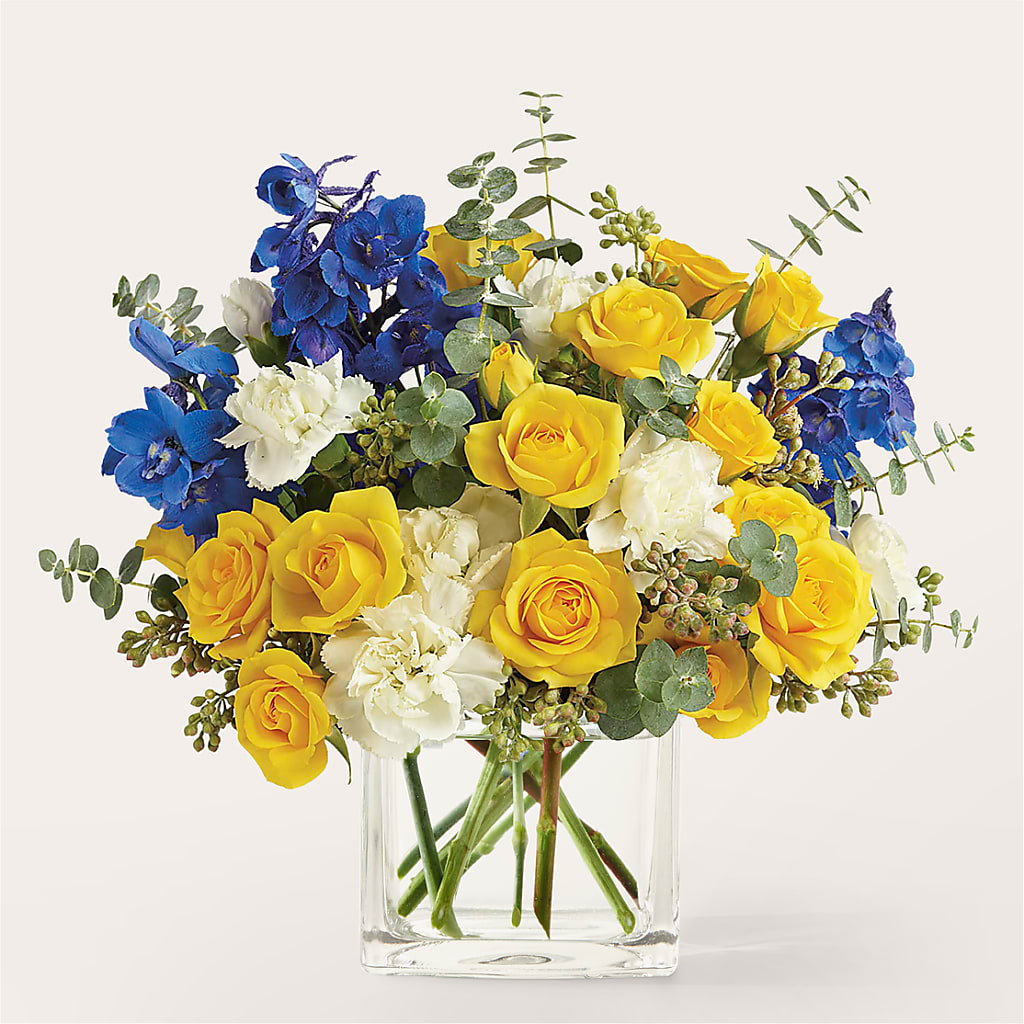 Sparkling Citrine Bouquet – 175 MERCANTILE FLORAL & GIFT, Lake City IA