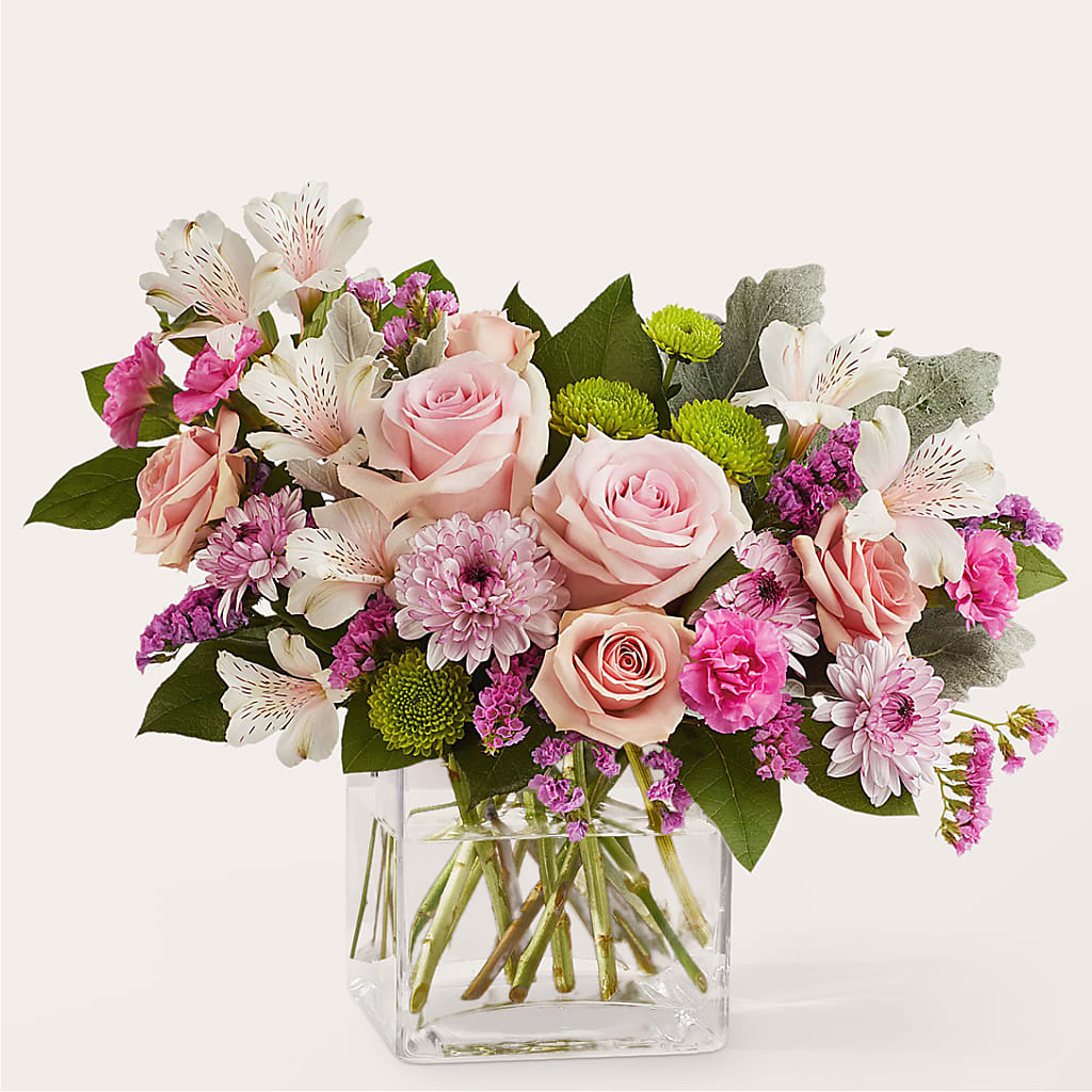 Pink Suede Bouquet – 175 MERCANTILE FLORAL & GIFT, Lake City IA