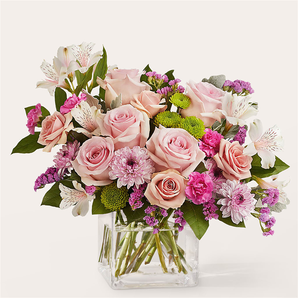 Pink Suede Bouquet – 175 MERCANTILE FLORAL & GIFT, Lake City IA