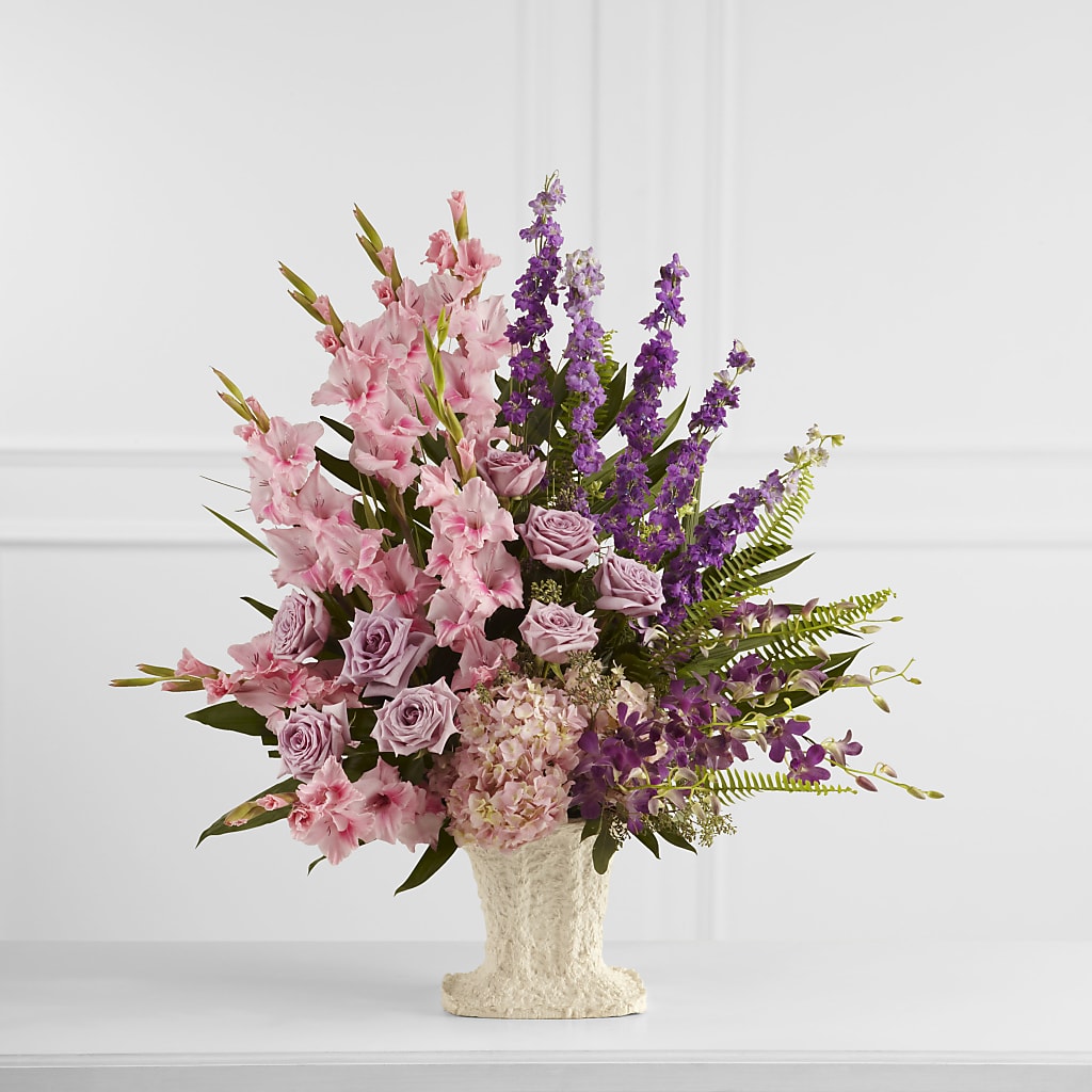 Flowing Garden Arrangement – 175 MERCANTILE FLORAL & GIFT, Lake City IA