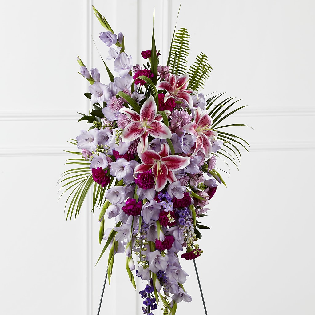Tender Touch Standing Spray – 175 MERCANTILE FLORAL & GIFT, Lake City IA