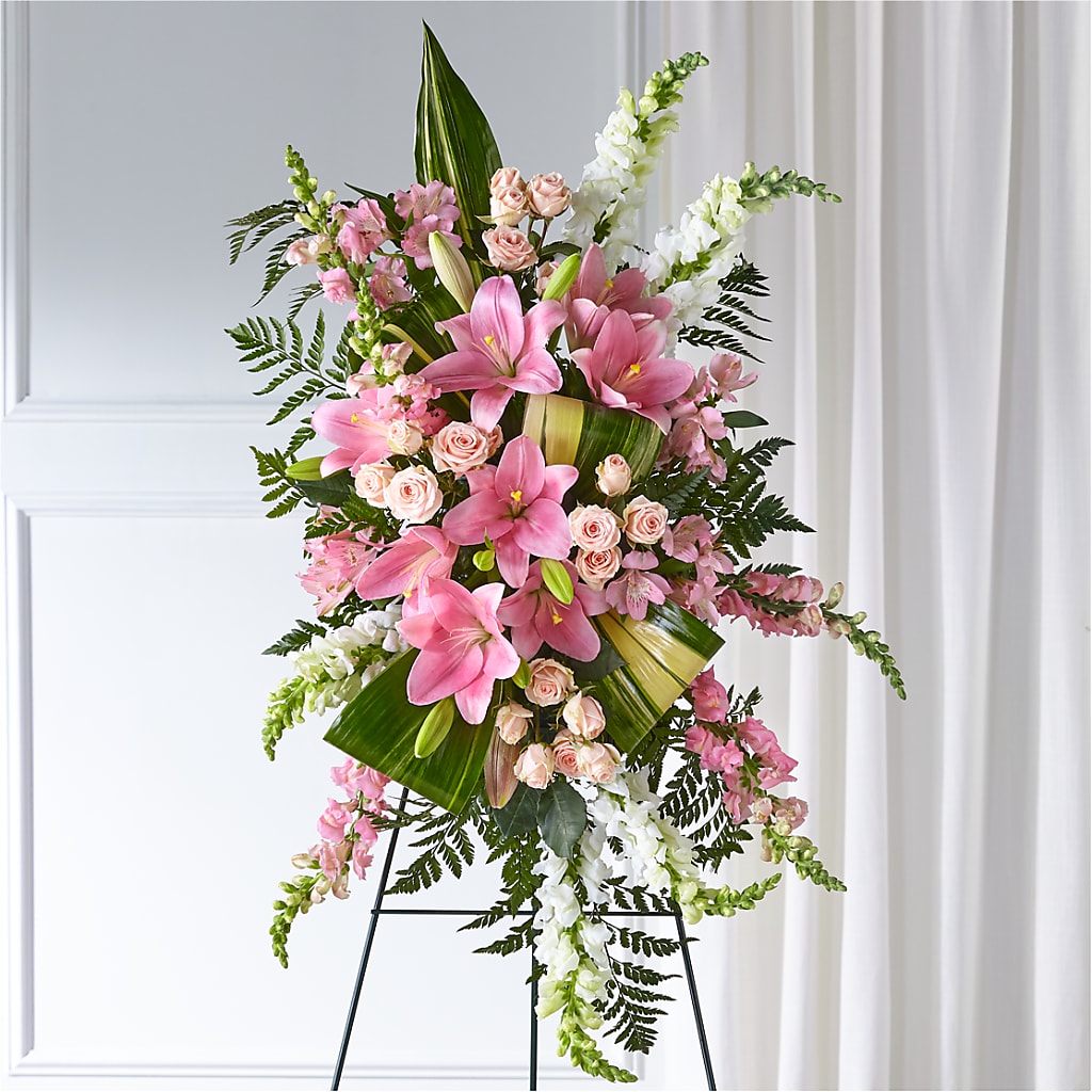 Elegant Embrace Standing Spray – 175 MERCANTILE FLORAL & GIFT, Lake City IA