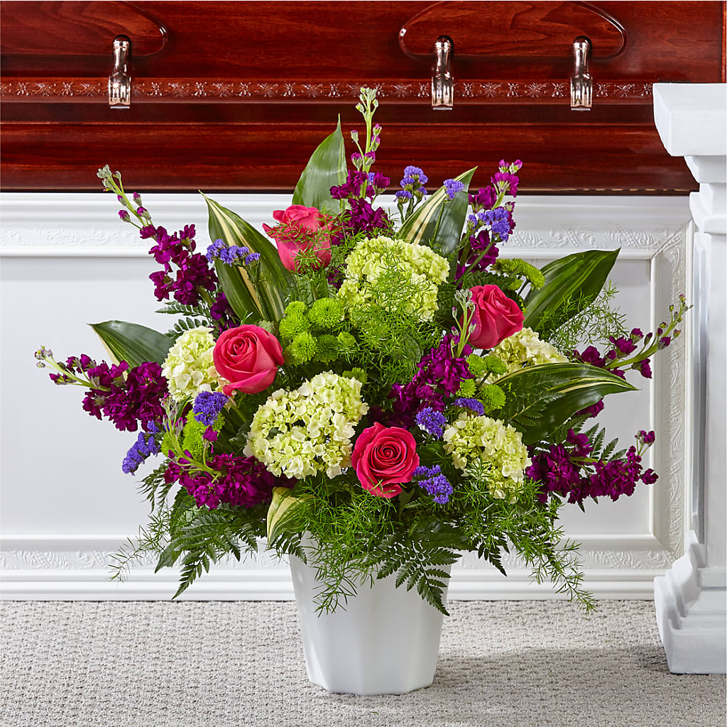 Beautiful Horizons Floor Basket – 175 MERCANTILE FLORAL & GIFT, Lake City IA