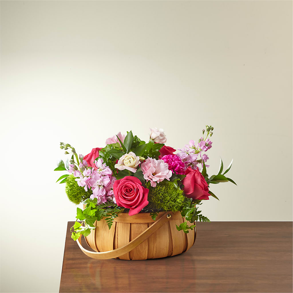 Radiance in Bloom Basket – 175 MERCANTILE FLORAL & GIFT, Lake City IA
