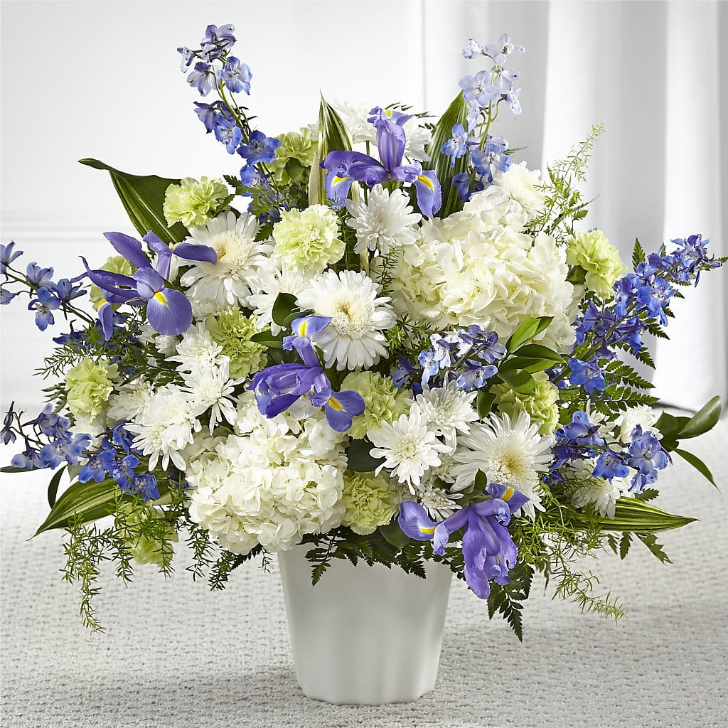 Soft Serenity Floor Basket – 175 MERCANTILE FLORAL & GIFT, Lake City IA