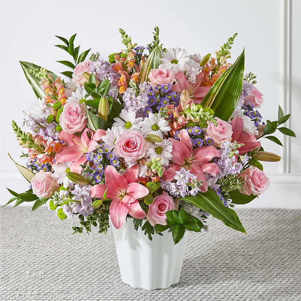 Abundant Compassion Floor Basket – 175 MERCANTILE FLORAL & GIFT, Lake City IA