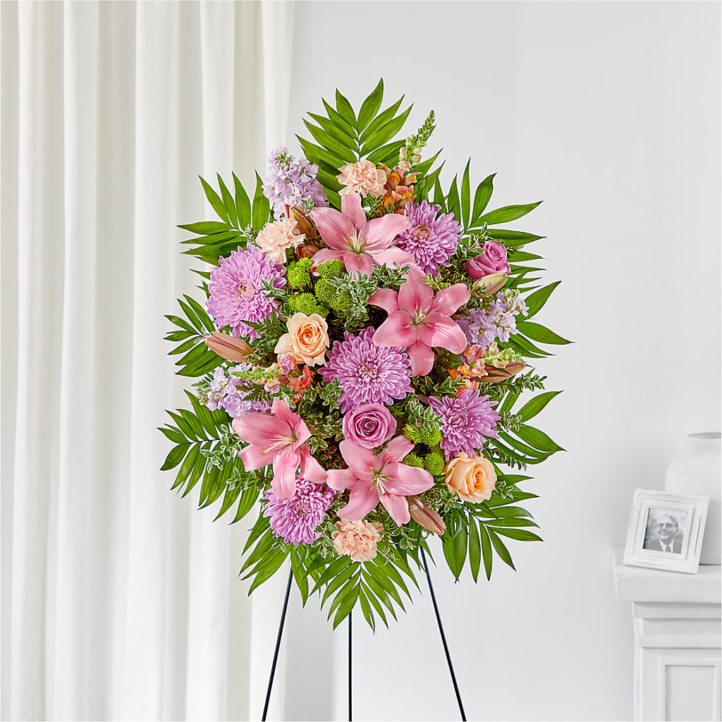 Love & Light Standing Spray – 175 MERCANTILE FLORAL & GIFT, Lake City IA