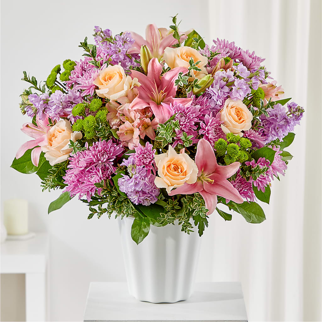 Supportive Embrace Tabletop Basket – 175 MERCANTILE FLORAL & GIFT, Lake City IA