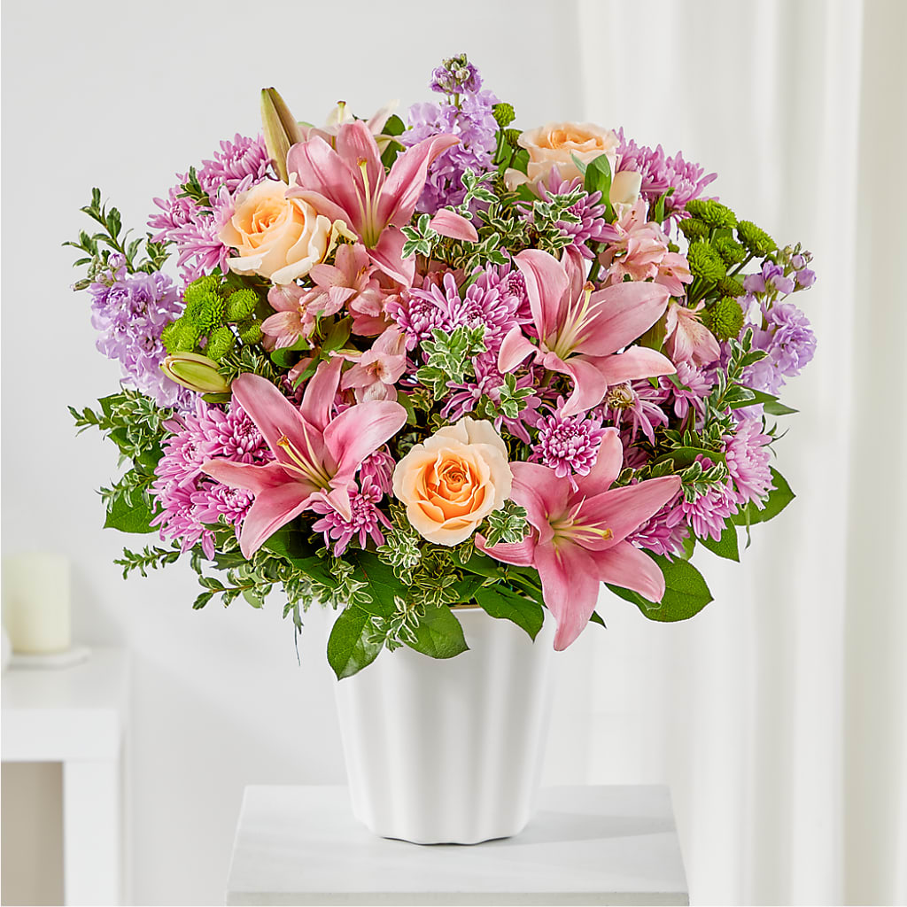 Supportive Embrace Tabletop Basket – 175 MERCANTILE FLORAL & GIFT, Lake City IA