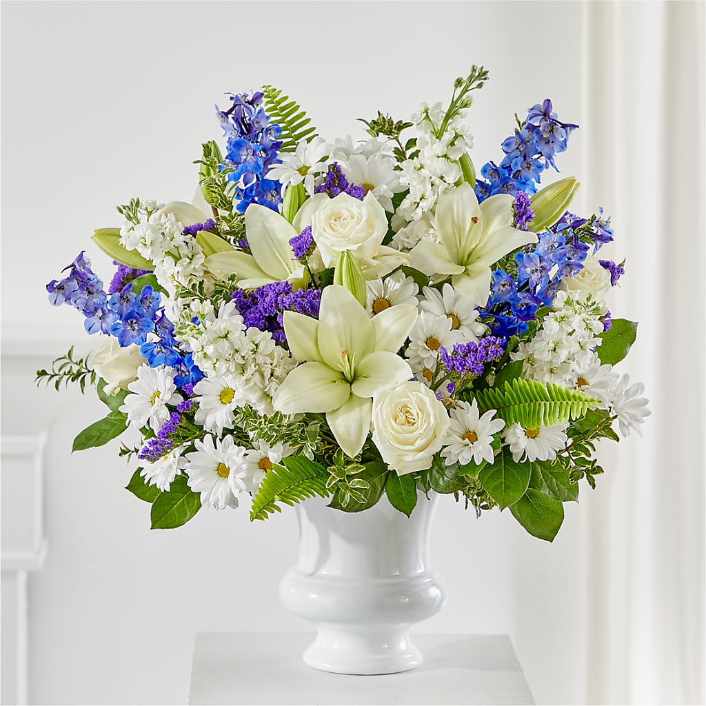 Expressions of Hope Urn Arrangement – 175 MERCANTILE FLORAL & GIFT, Lake City IA