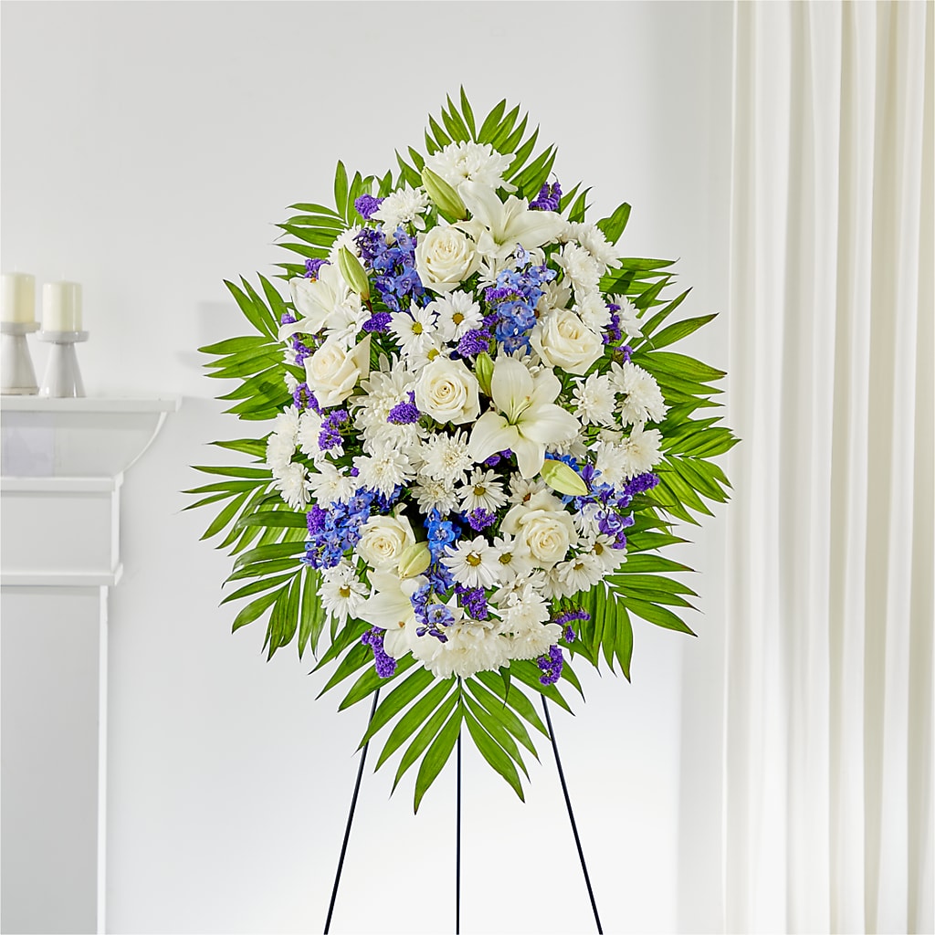 At Rest Standing Spray – 175 MERCANTILE FLORAL & GIFT, Lake City IA