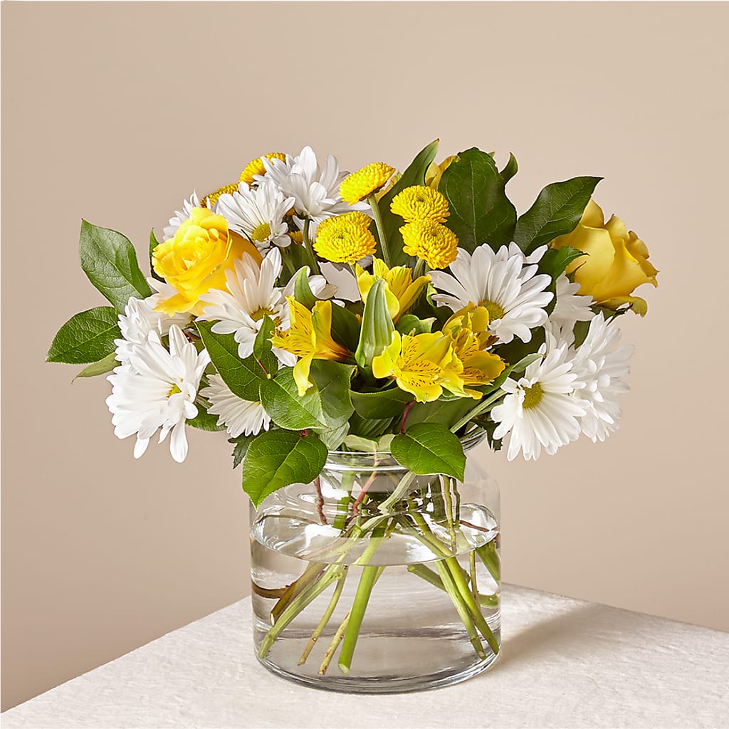Sunny Sentiments Bouquet – 175 MERCANTILE FLORAL & GIFT, Lake City IA