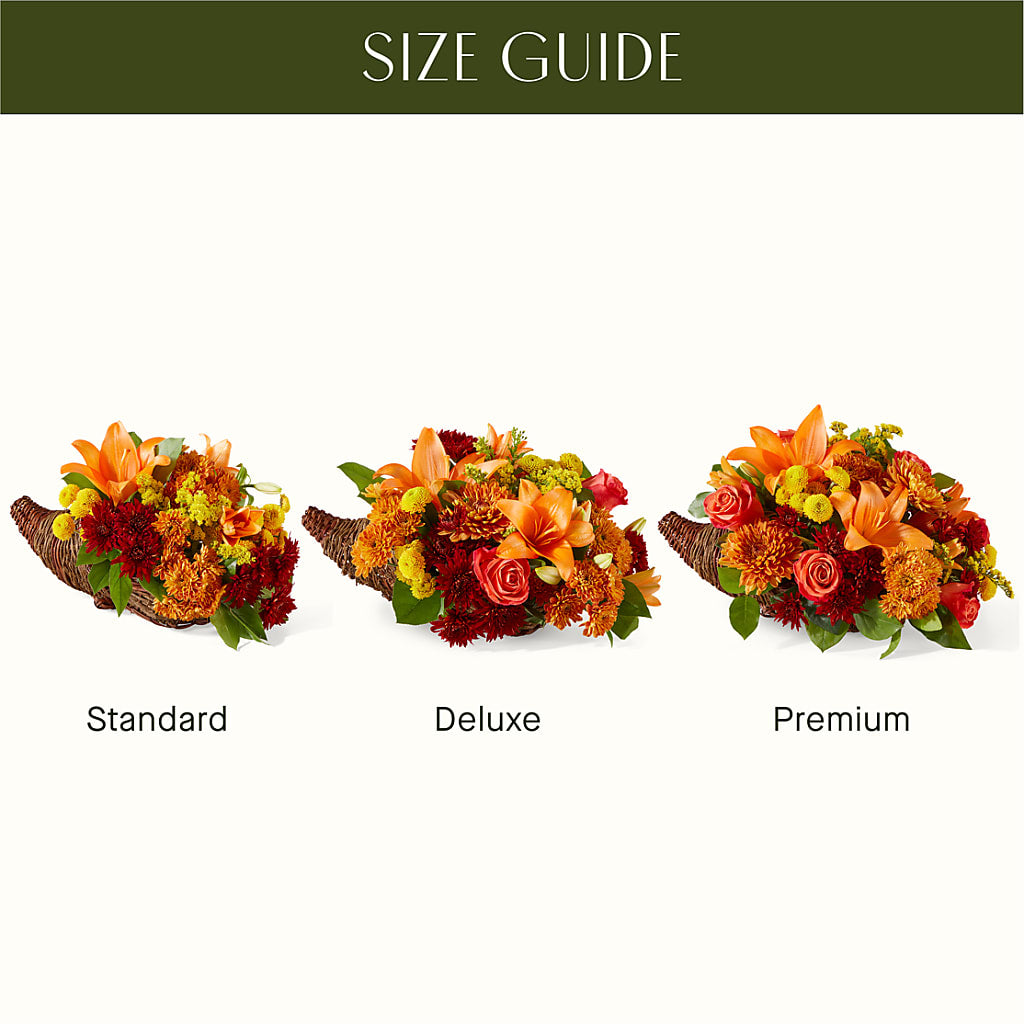 Bouquet of Blessings Cornucopia – 175 MERCANTILE FLORAL & GIFT, Lake City IA