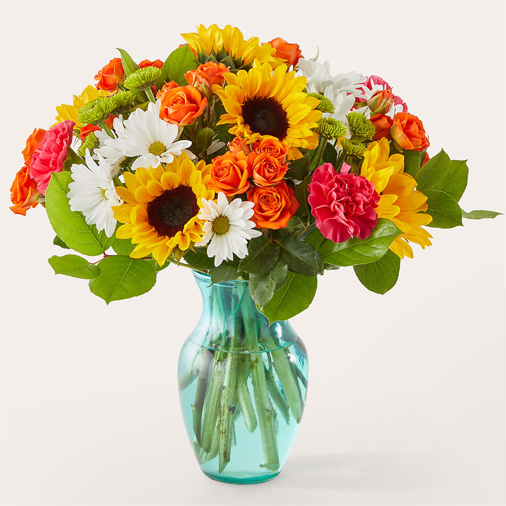 Sun-drenched Blooms Bouquet – 175 MERCANTILE FLORAL & GIFT, Lake City IA
