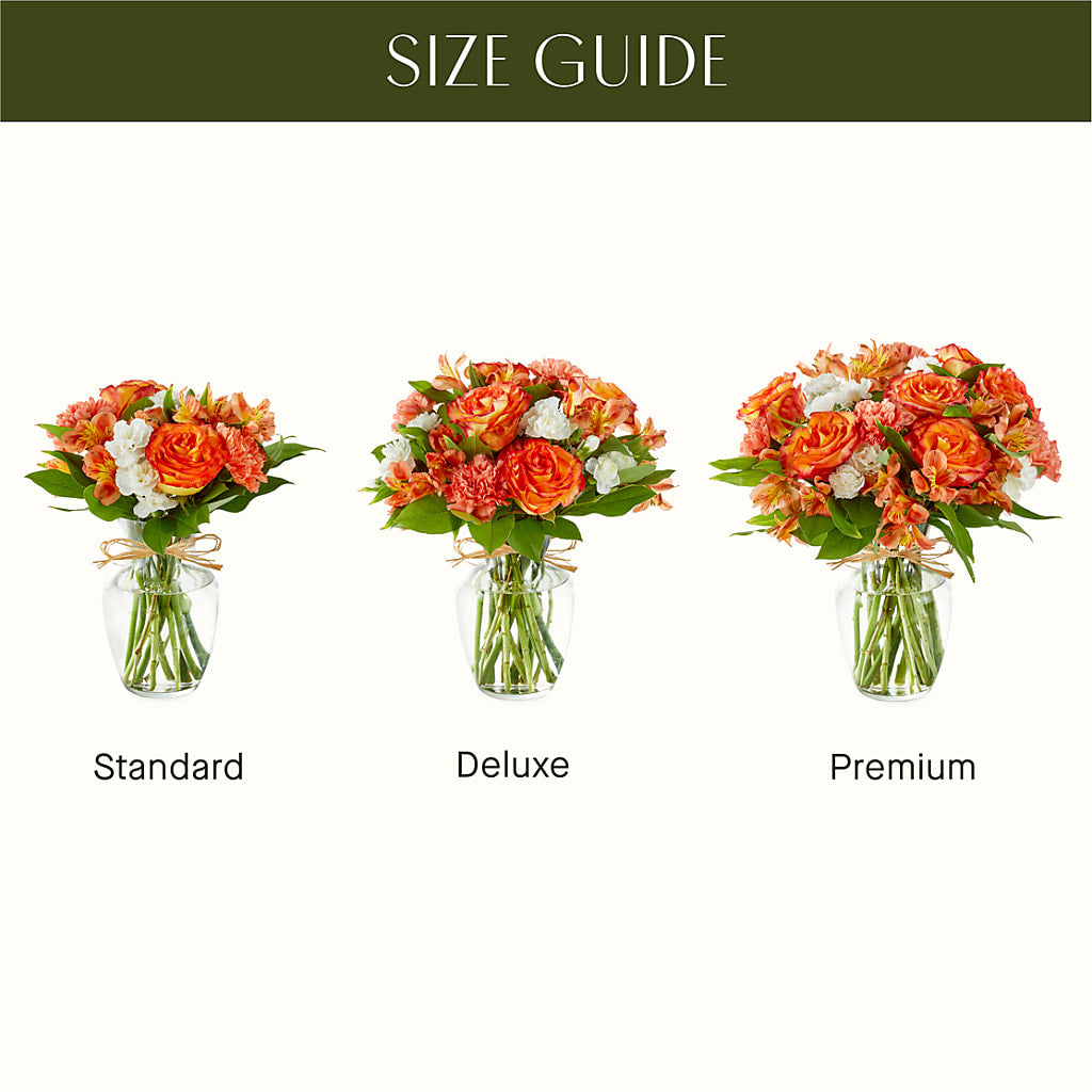 Apricot Glow Bouquet – 175 MERCANTILE FLORAL & GIFT, Lake City IA
