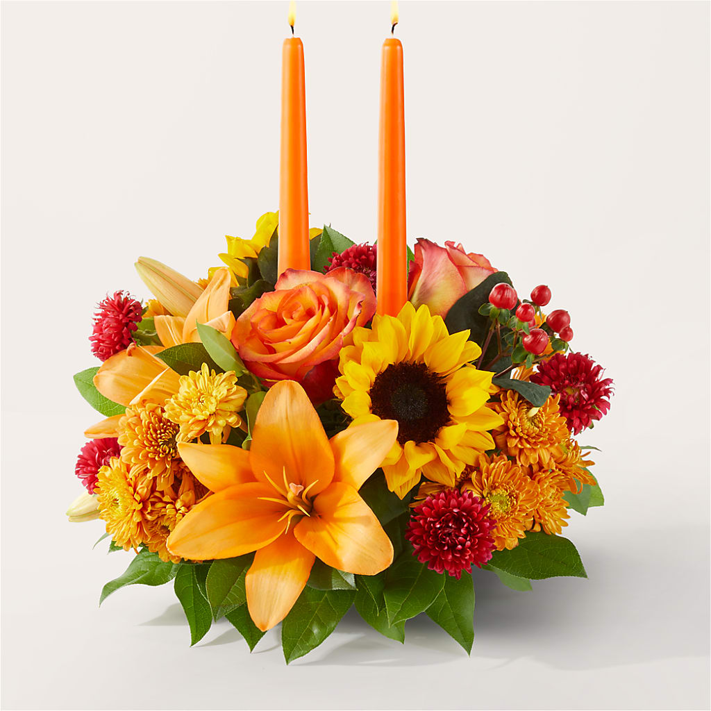 Grateful Centerpiece – 175 MERCANTILE FLORAL & GIFT, Lake City IA
