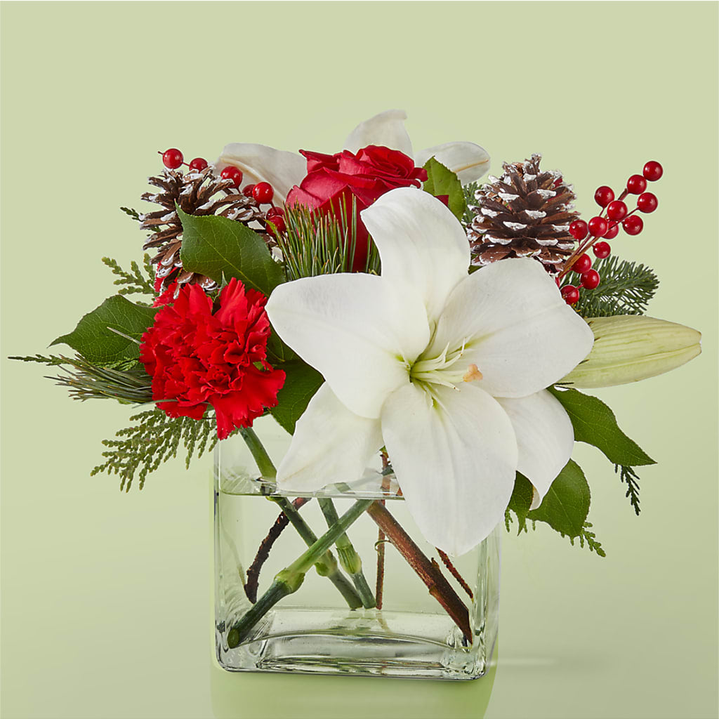 Glistening Icicles Bouquet – 175 MERCANTILE FLORAL & GIFT, Lake City IA