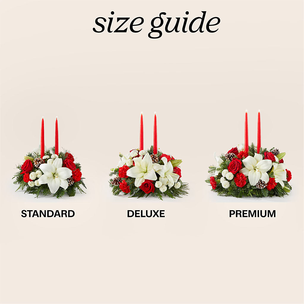 Seasonal Festivities Centerpiece – 175 MERCANTILE FLORAL & GIFT, Lake City IA