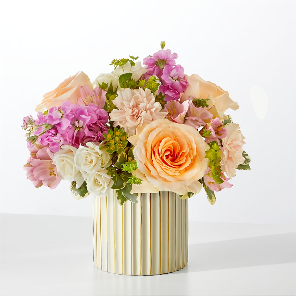 Paradise Bouquet with Ivory Vase – 175 MERCANTILE FLORAL & GIFT, Lake City IA