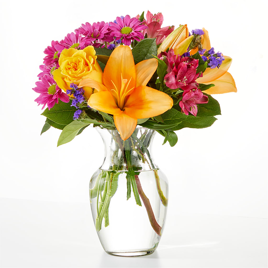 Colorful Visions Bouquet – 175 MERCANTILE FLORAL & GIFT, Lake City IA