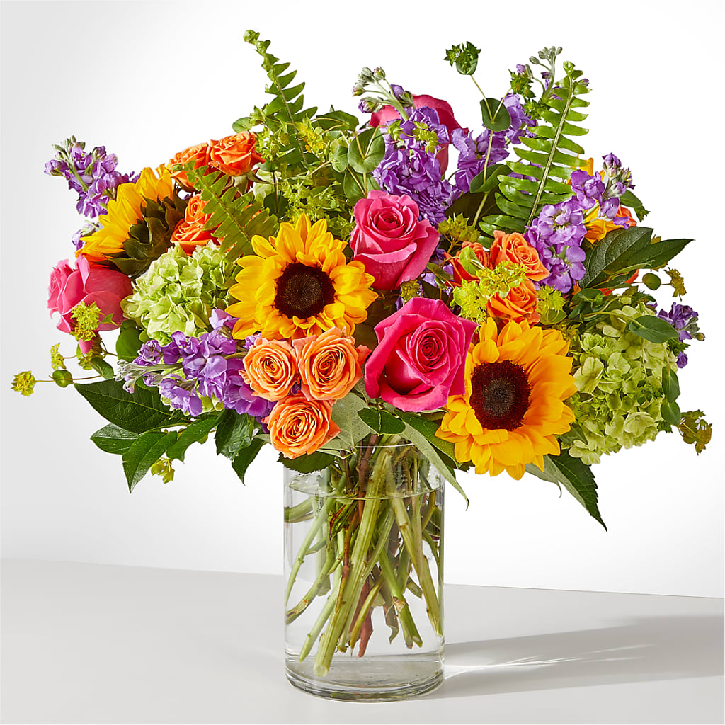 Vibrant Greetings Bouquet – 175 MERCANTILE FLORAL & GIFT, Lake City IA