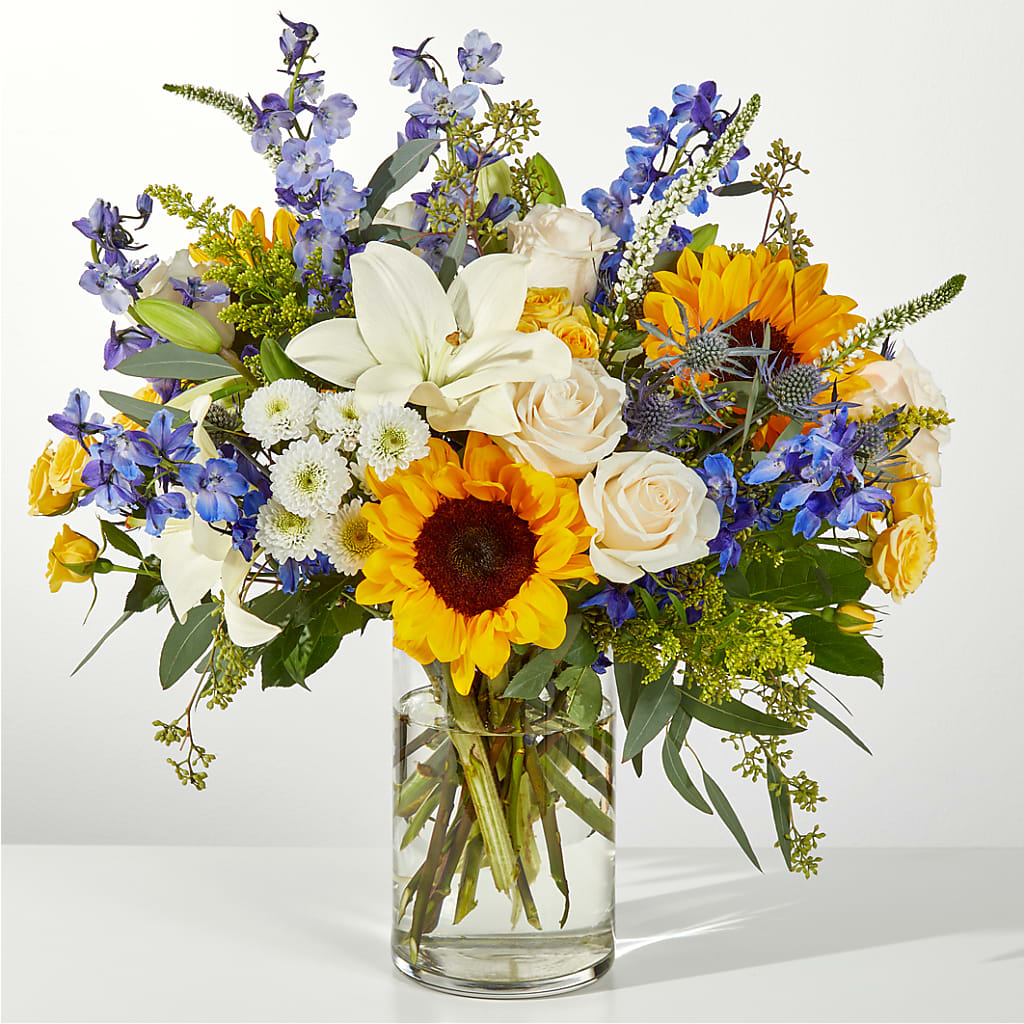 Wonderfully Sunny Bouquet – 175 MERCANTILE FLORAL & GIFT, Lake City IA