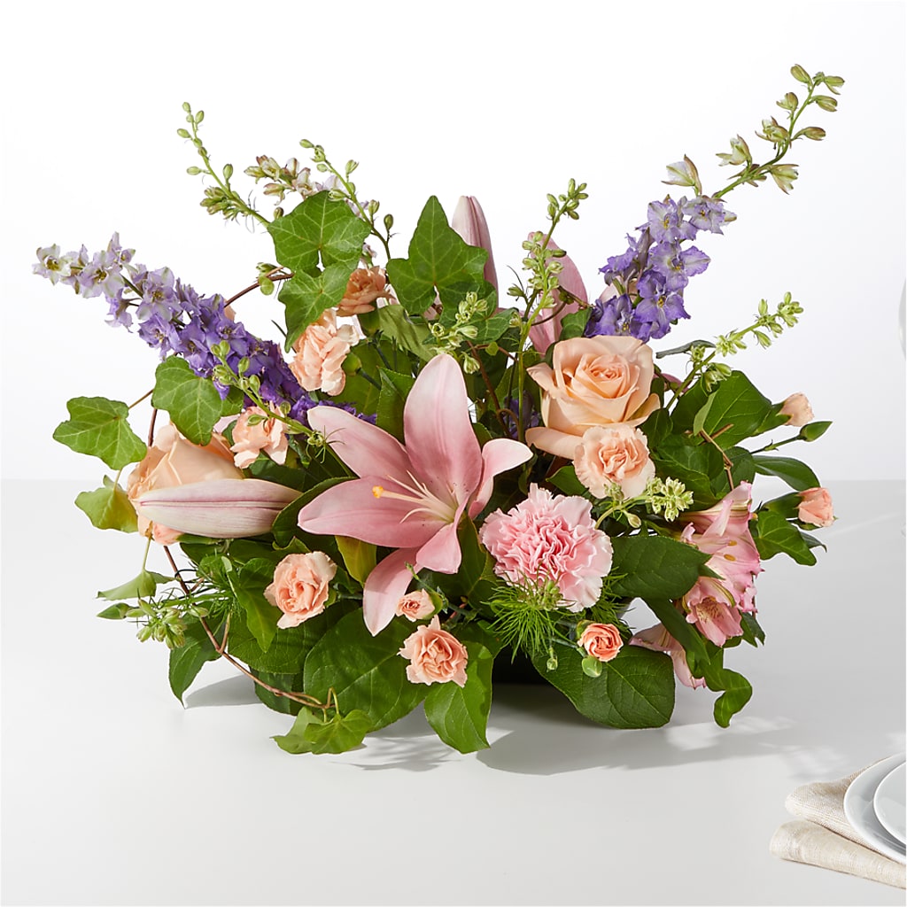 Blossom Time Centerpiece – 175 MERCANTILE FLORAL & GIFT, Lake City IA