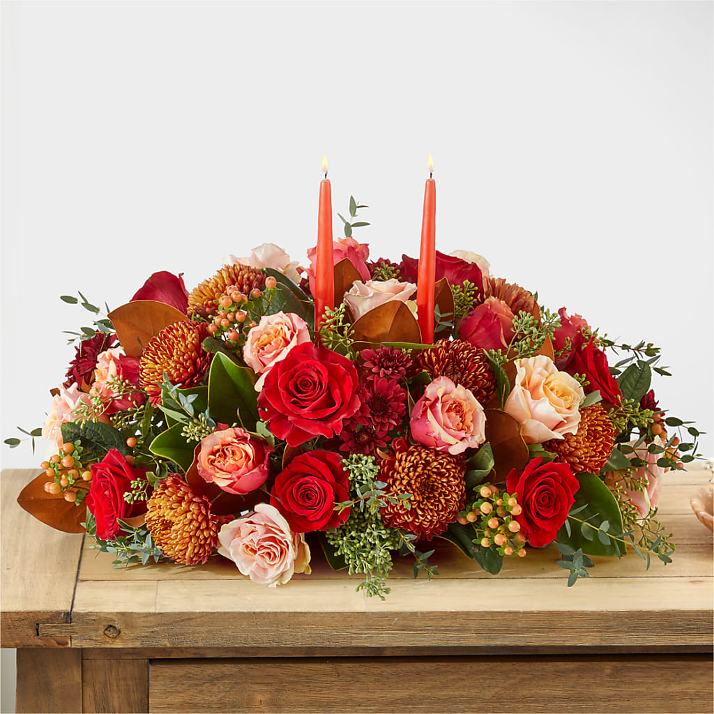 Gather Near Centerpiece – 175 MERCANTILE FLORAL & GIFT, Lake City IA