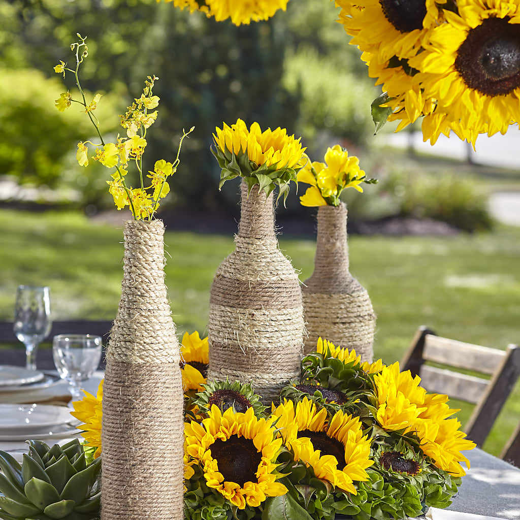 Sublime Garden Centerpiece – 175 MERCANTILE FLORAL & GIFT, Lake City IA