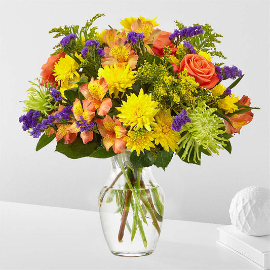 Marmalade Skies Bouquet – 175 MERCANTILE FLORAL & GIFT, Lake City IA