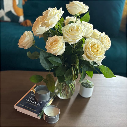 Long Stem Yellow Rose Bouquet – 175 MERCANTILE FLORAL & GIFT, Lake City IA