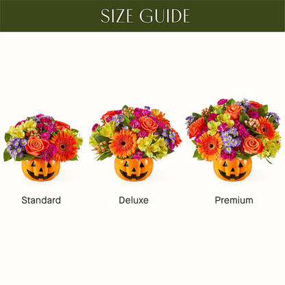 Tricks & Treats Pumpkin – 175 MERCANTILE FLORAL & GIFT, Lake City IA