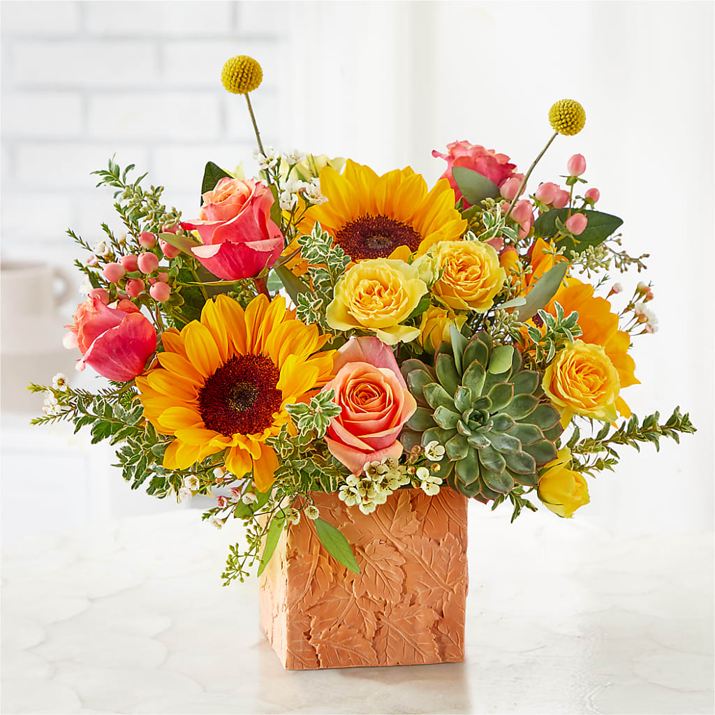 Sunflower Season Bouquet – 175 MERCANTILE FLORAL & GIFT, Lake City IA
