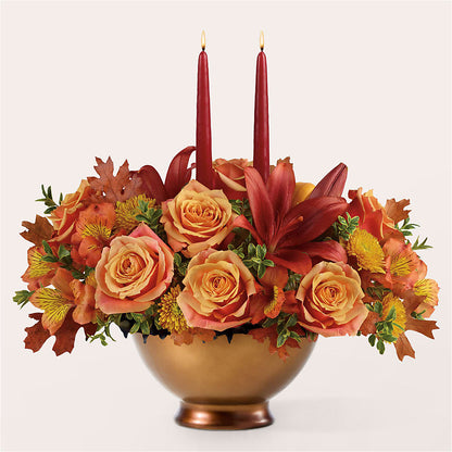 Harvest Table Centerpiece – 175 MERCANTILE FLORAL & GIFT, Lake City IA