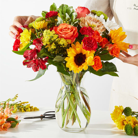 Fall Delight – A Florist Original – 175 MERCANTILE FLORAL & GIFT, Lake City IA